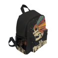 thumbnail image 2 of FORMRS School Backpack with Front Zippered Pocket 12" Student Travel Daypack, Black Skeleton, 2 of 6
