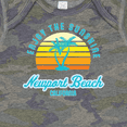 thumbnail image 4 of Inktastic Summer Enjoy the Sunshine Newport Beach Florida in Blue Boys or Girls Baby Bodysuit, 4 of 5