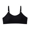 thumbnail image 2 of Comfortable Everyday Bra for Girls with Adjustable Wide Back Hook Closure in Soft Everyday Wear Seamless Support All Seasons Comfort for Home and Leisure, 2 of 3
