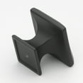 thumbnail image 2 of GlideRite 1-1/4 in. Square Twisted Drawer Cabinet Knob, Matte Black - 5865-MB, 10 Pack, 2 of 4