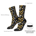 thumbnail image 4 of Balery Repair tools Pattern Crew Socks Unisex– Soft & Breathable Socks for Men & Women, One-Size Fits Most (US 5-11), Comfortable & Durable for Daily Wear, 4 of 6