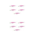 thumbnail image 2 of Advancent Paquete de 5 cebos de pesca Crankbait agua salada agua dulce portátil al aire libre río lago corriente barco roca señuelos aparejos rosa verde 2Conjunto, 2 of 6