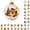 Style 08#, variant on PLPPYFS Glowing Christmas Story Ornament, Mini Holiday Scene 3.94In | Light-Up Christmas Balls with Warm LED Light, Glowing Christmas Ornament for Tree Mantel, Holiday Decoration & Gifting Use