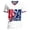 A03-White, variant on LEKWK USA Soccer Jersey Men Short Sleeve International Football Shirts Breathable Loose Fit Athletic Shirts for National Team Fan Soccer Jersey Collection