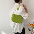 thumbnail image 2 of Bolso de hombro a la moda para mujer, bolso de mano informal, bolsos sólidos (verde) Tmvgtek Para Estrenar, 2 of 7