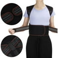 thumbnail image 3 of Magnetic Back Support Self-Heating Therapy Vest Full Back Support 108 Pieces Magnets Waist Back Brace Corrector Posture Belt Decompression Lumbar Spine Shoulder,XL, 3 of 7