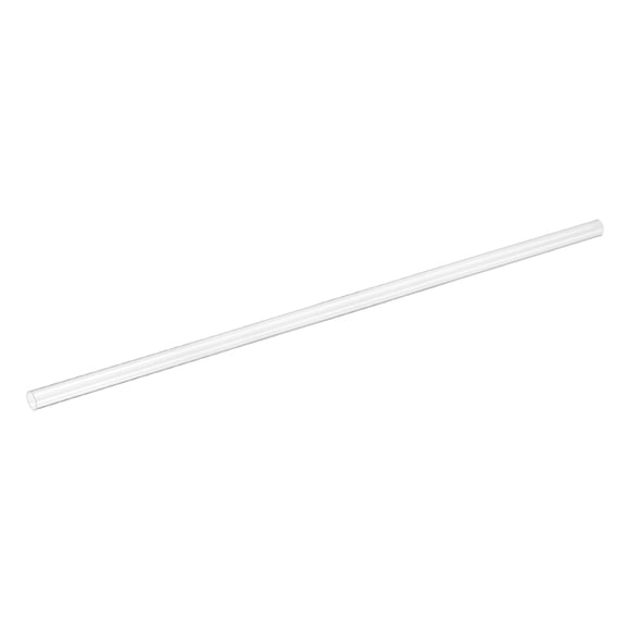Tubo Rígido de Acrílico Transparente Uxcell, 10mm(0.39") ID x 12mm(0.47") OD 20" Tubo de Policarbonato para Fontanería, Iluminación, Acuario, Proyectos de Bricolaje