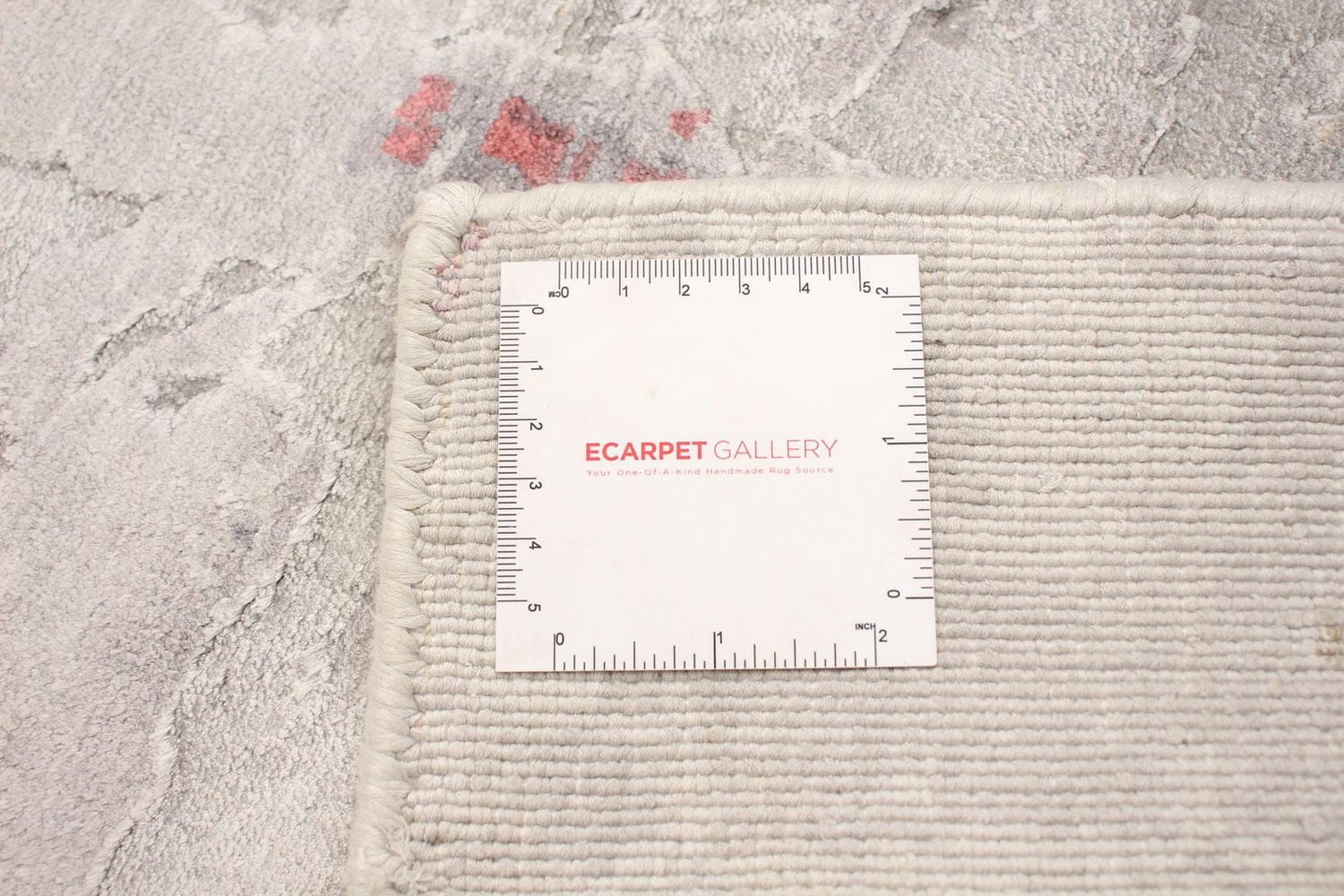 ECARPETGALLERY 5'4" x 7'8" Carved Galleria Hand Loomed Area Rug for Living Room, Dining Room and Bedroom in Grey