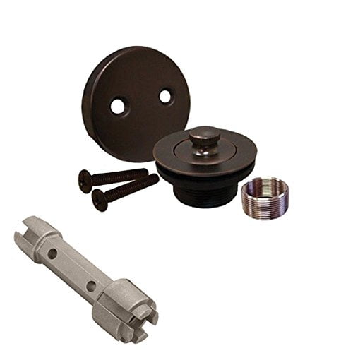 Oil Rubbed Bronze Lift and Turn Bathtub Drain Bath Tub ...