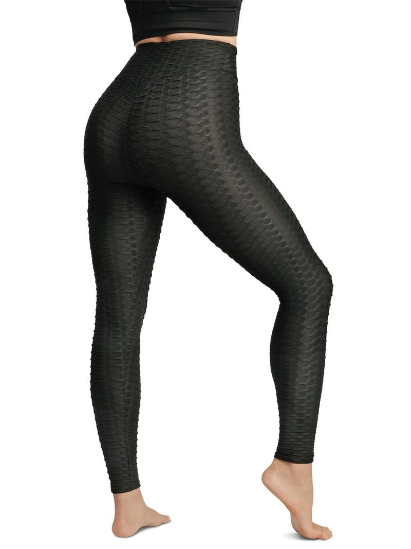 Tummy Control Best Cellulite Leggings Hy-Impact Peach Fit High