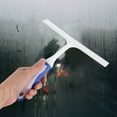 thumbnail image 6 of IDEANATEGRATE 2Set T-Shaped Car Window Squeegees for Windshield and Mirror Cleaning 9.4X8.9X0.4In PP Silicone White, 6 of 8
