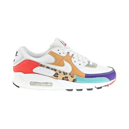Nike Air Max 90 SE Women's Shoes White-Light Curry-Habanero Red dh5075-100