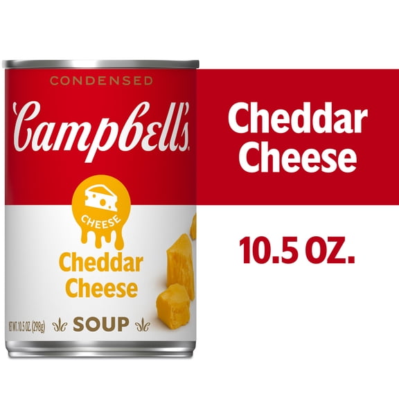 Campbell's Condensed Cheddar Cheese Soup, 10.5 oz Can