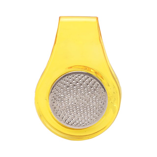 Magnetic Hat Clip, PU Iron Simple Hat Clip Multifunctional For Position Marking Yellow