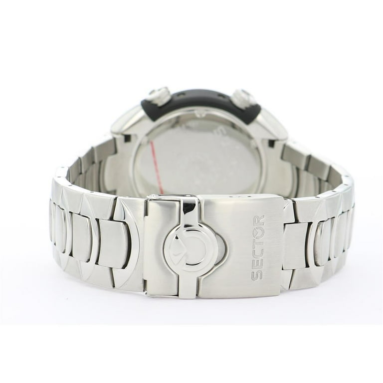 Sector Mens R3253178045 Shark Master Analog Display Quartz Silver