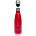 thumbnail image 4 of PURE Insulated Water Bottle, 500ml, Red - Canada Classic Stainless Steel Metal Vacuum Thermal Leak Proof Water Bottles for Sports, Travel, Home and Office, 4 of 8