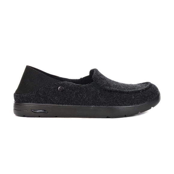 Skechers Women's Arch Fit Lounge - Peaceful Black/Grey Slip-Ons<span> - </span>8.5