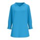 thumbnail image 2 of TaTaai 2026 Trendy Women's V-Neck Three Quarter Sleeve T-Shirt Printed Casual Top Lightweight Soft Tee for Spring Summer Fall Daily Vacation Travel Wear Gift, 2 of 7