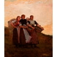 thumbnail image 3 of Winslow Homer 15x17 Black Modern Framed Museum Art Print Titled - Hark! the Lark (1882), 3 of 5