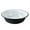 Black and White 9L, variant on Novomoskovsjka Posuda Strawberry and Cream Enamel Basin 9.5 Qt (9 L) Enameled Steel Vegetable Basin Enamel Bowl Kitchen Mixing Basin Vintage Enamel Washing Basin