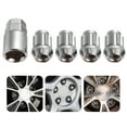thumbnail image 3 of 4pcs Universal Wheel Lock Lug Nuts Anti Theft Locking Nuts with 1pc Sleeve, 3 of 9