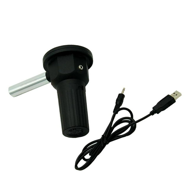 DOLITY Portable Electricity Barbecue fan and air Blower Camping Tools with USB Cable