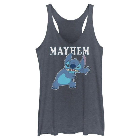 Womens Lilo & Stitch Mayhem Racerback Tank
