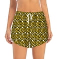 thumbnail image 2 of Picia Sunflowers 2 Pattern Women's 2 in 1 Athletic Running Shorts High Waisted Workout Casual Gym Sweat Shorts with Comfy Liner Zipper Pockets-XX-Large, 2 of 9