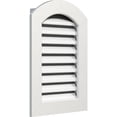 thumbnail image 2 of Ekena Millwork 22"W x 26"H Arch Top Gable Vent (27"W x 31"H Frame Size) Functional, PVC Gable Vent with 1" x 4" Flat Trim Frame, 2 of 14