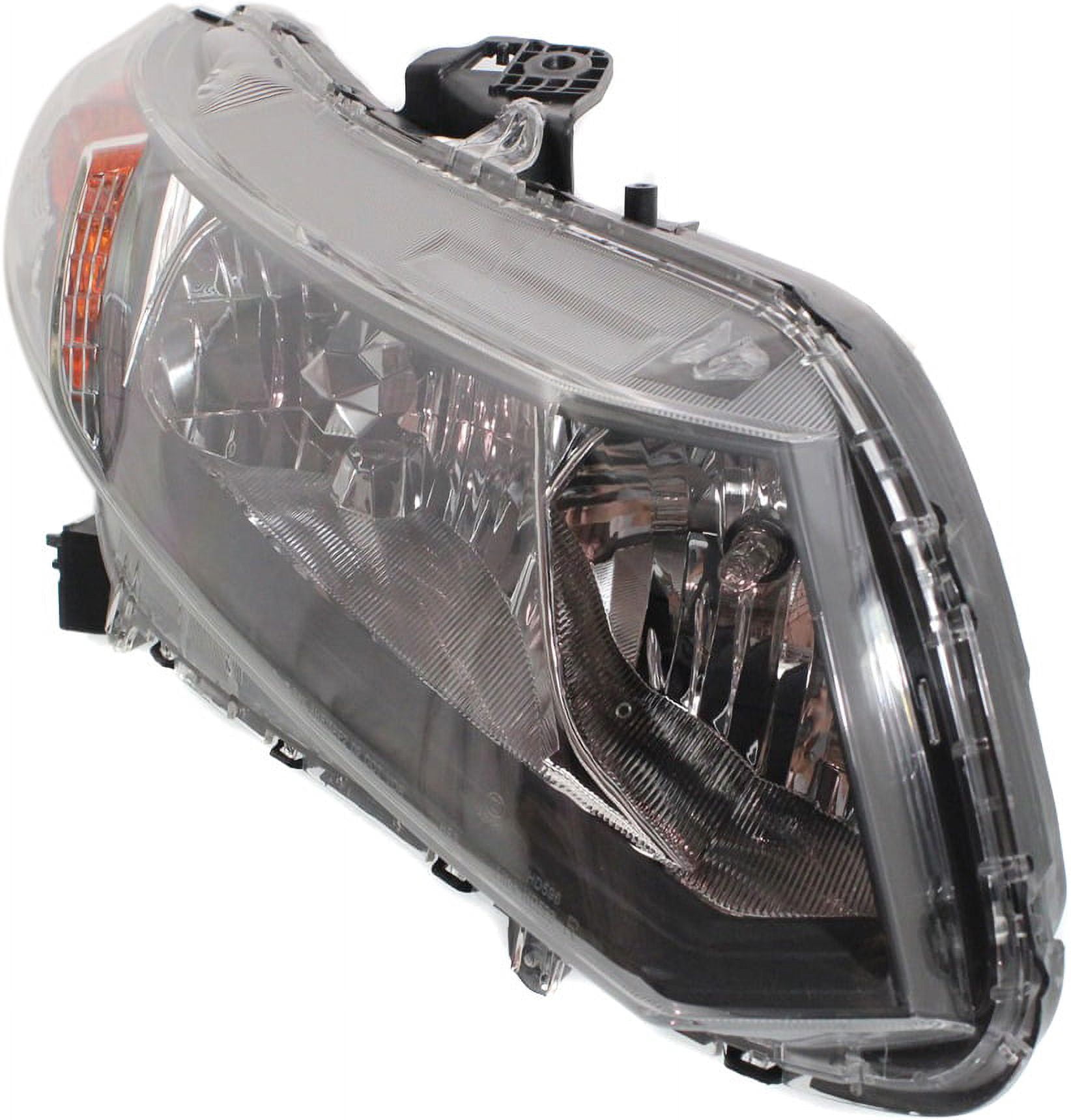 Headlight Compatible With 2012 Honda Civic Right Passenger Halogen With bulb(s)