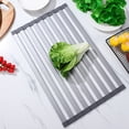 thumbnail image 4 of FUEENIRVA De Platos Expandible De Metal Plegable Para Cocina Sobre Fregadero, 4 of 7