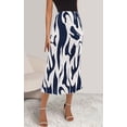 thumbnail image 3 of PRETTYGARDEN Women's Summer High Waist Graphic Print A Line Pleated Long Skirts for Women Trendy Plisse Midi Skirt, 3 of 6