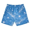 thumbnail image 2 of Kids' Beach Pants Comfortable Swim Trunks Sky Blue Flashing Pattern Shorts for Pool Vacation and Lounge Wear 2T, 2 of 8