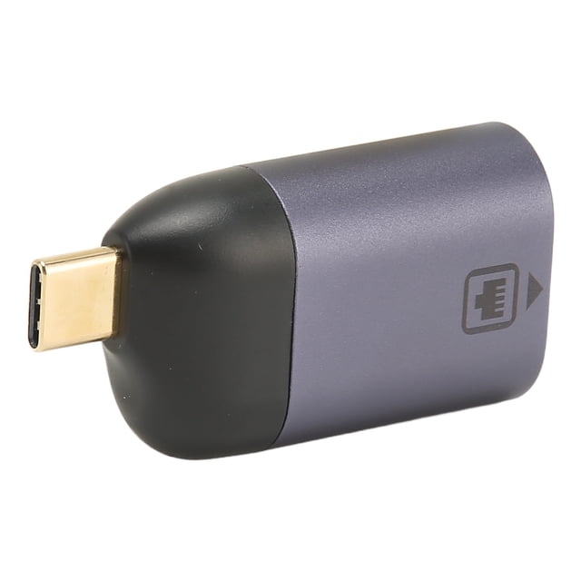 RJ45 To Type C Adapter, Stable All Aluminum Body USB C To Ethernet Adapter Fast Transmission 1Gbps Small Portable for Laptops