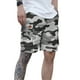 thumbnail image 2 of Pantalones Cortos de Carga de Verano Casual Camuflaje Bolsillos de Moda Cordón Cintura Elástica, Cómodo para la Playa Y el Gimnasio, 2 of 9