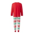 thumbnail image 5 of Meihuid Family Matching Christmas Pajamas Set Sleepwear Jumpsuit Hoodie with Hood for Family, 5 of 9