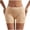Z9-Beige, variant on Women's Padded Seamless Shapewear Panties Plus Size Enhancer Underwear Stretchy Shorts for Daily & Shaping Wear
