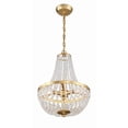 thumbnail image 6 of 603-GA Crystorama Lighting Rylee - 3 Light Chandelier in Classic Style - 14 Inches Wide by 19 Inches High-Antique Gold Finish    -Traditional, 6 of 9