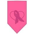 thumbnail image 2 of Pet and Dog Bandana Rhinestone, "Pink Ribbon", 2 of 2