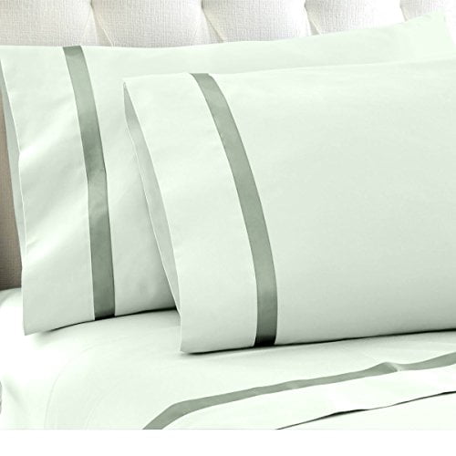Ensemble de Draps Swiss Club 1800 Series Confort Égyptien Entretien Facile Résistant aux Plis (Double, Aqua)