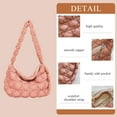 thumbnail image 2 of Kukuzhu Quilted Tote Bag for Women, Soft Puffer Tote Bag Lightweight Designer Cloud Pleated Hobo Bags Crossbody, 2 of 7