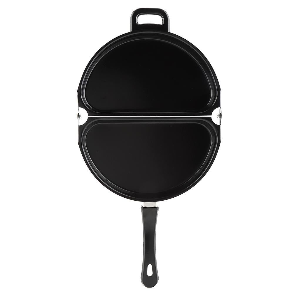 LYUMO Omelet Frying Pan, Kitchen Cookware,Double Side Folding Nonstick