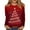 Red6, variant on HAiming Christmas Long Sleeve Shirts for Women Printed Crewneck Pullover Tops Fall Winter Plus Size Casual Loose Blouse
