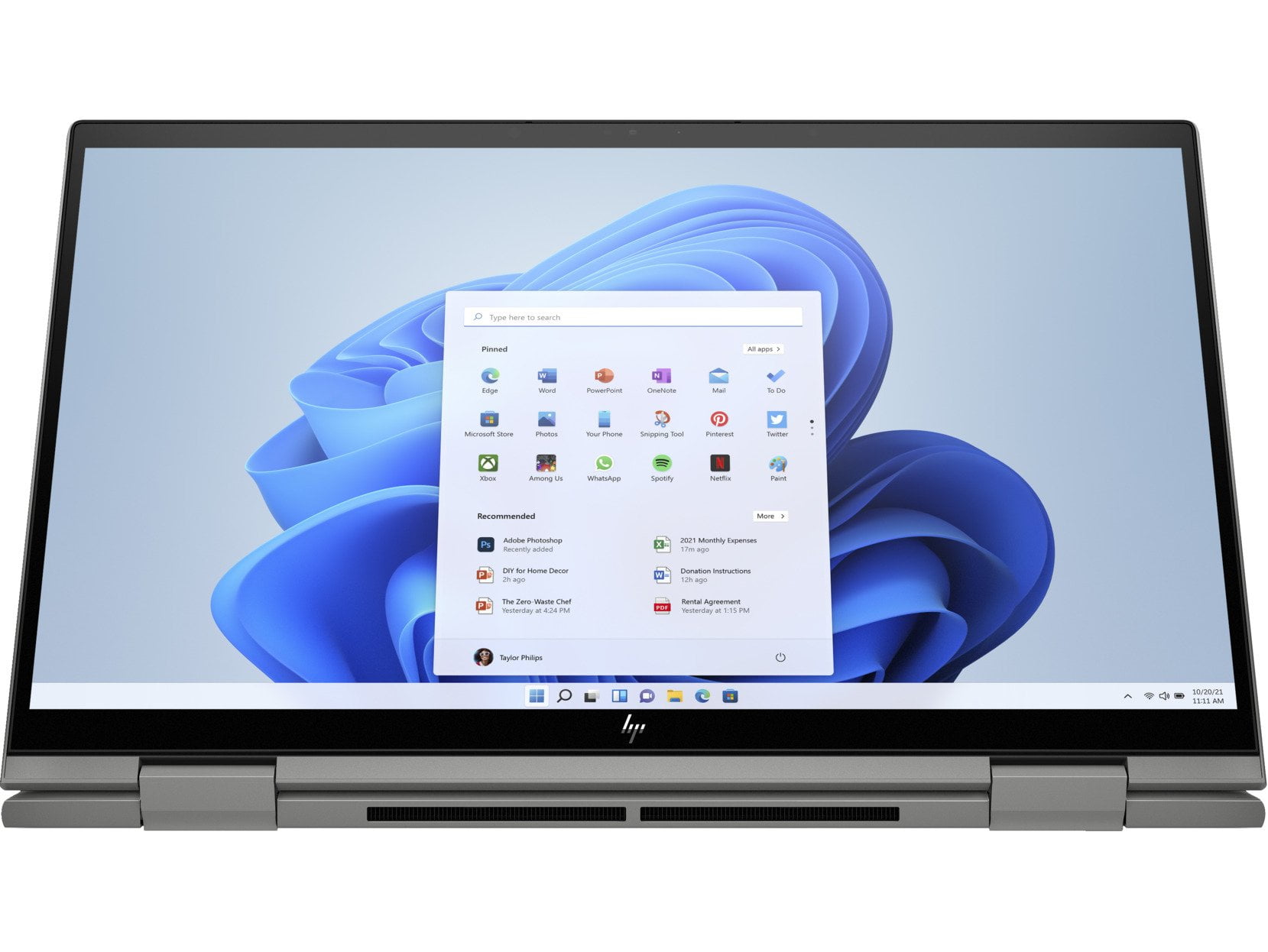 HP Envy x360 2-in-1 Laptop 15.6in Touchscreen IPS FHD Display (10