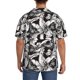 thumbnail image 3 of Fotbe Lilies Flowers Camisa Estampada de Manga Corta para Hombre, Casual de Verano, Estilo Playero, Sin Arrugas-X-Large, 3 of 5