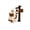 A003- Style C, variant on Halloween Ghost Book Night Light with Warm LED Glow, Spooky Resin Table Lamp for Home Shelf Decor, Cozy Party Favors and Gifts for Friends Coworkers, Unique Halloween Home Decor