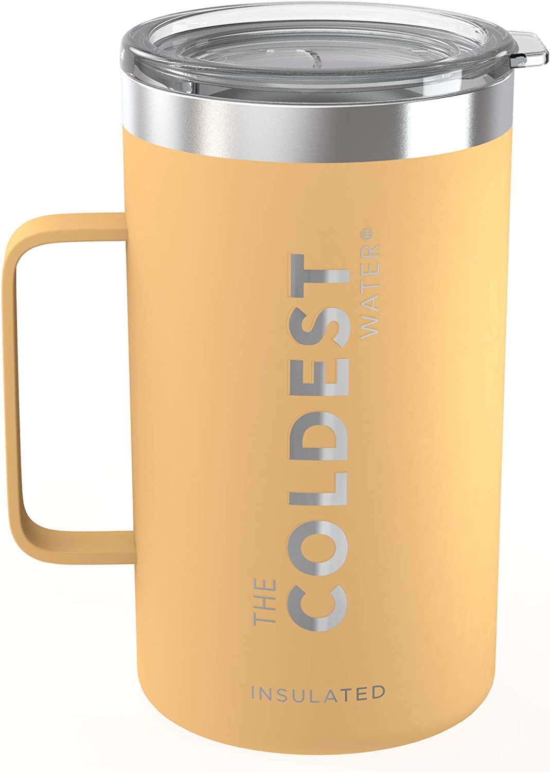 The Coldest Coffee Mug - Stainless Steel Super Insulated Travel Mug for Hot  & Cold Drinks, Best for Tea, Lattes, Cappuccino Coffee Cup( Stealth Black  10 Oz) 