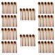 thumbnail image 1 of ÁRbol de Azufaifo Hecho A Mano Vajilla Coreana de Madera Utensilios de Combinación, 50 Juego de Cucharas Y Palillos, 1 of 6