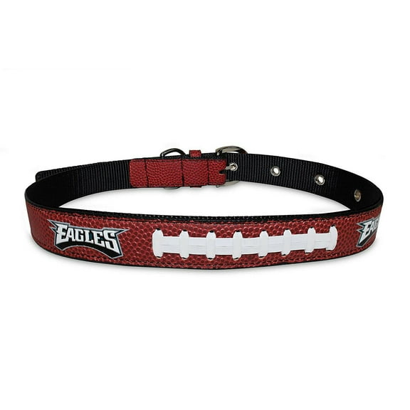 Pets First NFL Philadelphia Eagles Best Dog Collar NFL Signature PRO PVC-Leather Premium - Small