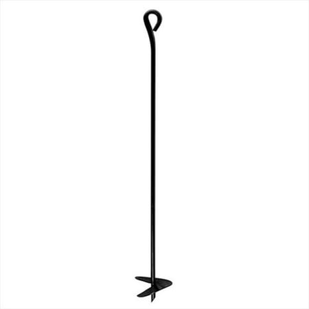 Auger Style Earth Anchor - TekSupply CC6220 Auger Style Earth Anchor 0.62 in x 48 in x 6 in